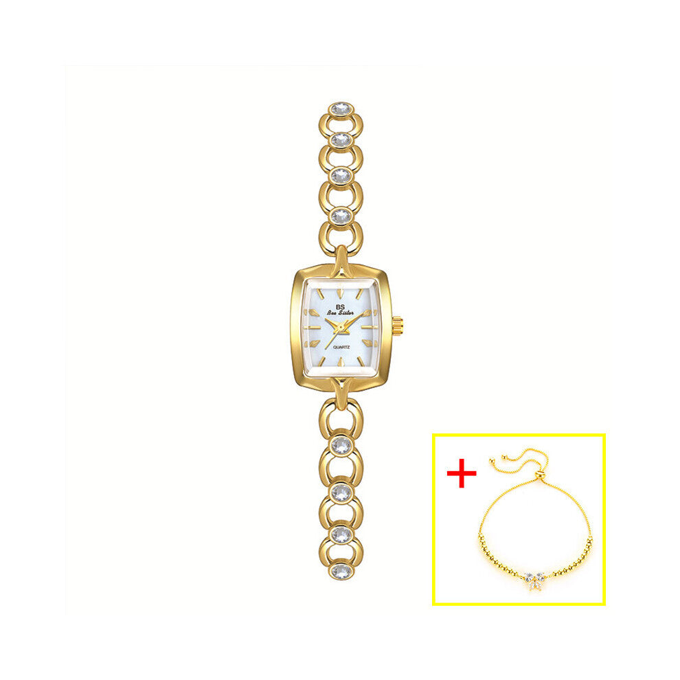 Ladies Wrist Watches Dress Watch Women Crystal Diamond Watches Stainless Steel Silver Bracelet Watch Women