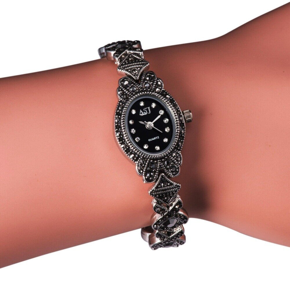 Ladies Vintage Bracelet Watch, Women's Watches for Small Wrists, Girls Quartz Watch
