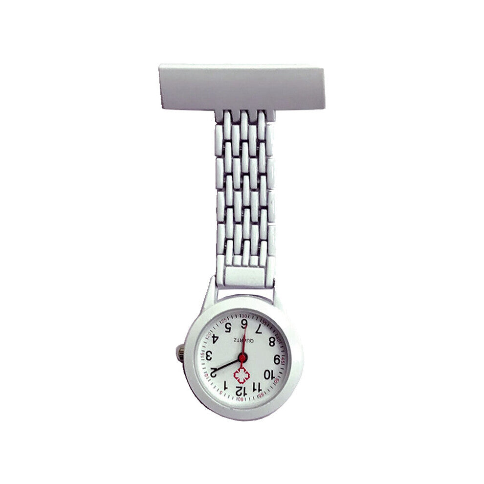 10pcs-lot Plating Colours Alloy Metal Thin Chain Nurse Doctor Pocket Watches Hospital Medical Gift Clock Quartz Watch