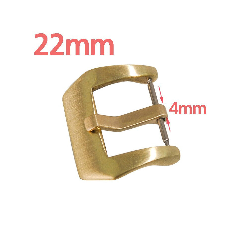 20mm 22mm Metal Watch Band Buckle Men Watchbands Strap Silver Solid Stainless Steel Clasp Accessories