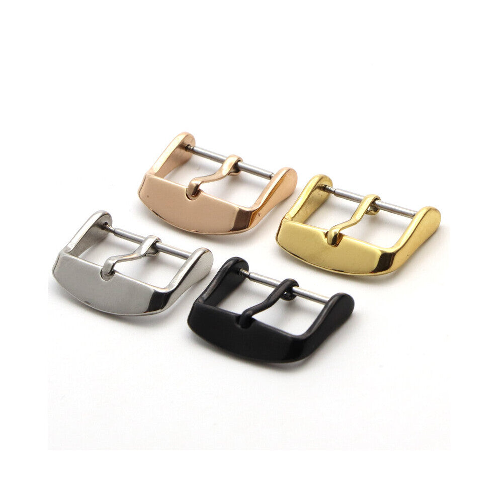 Watches Accessories Watch Silver Clasp Buckle Stainless Steel Bracelet Watch Repair Tool 16mm 18mm 20mm 22mm