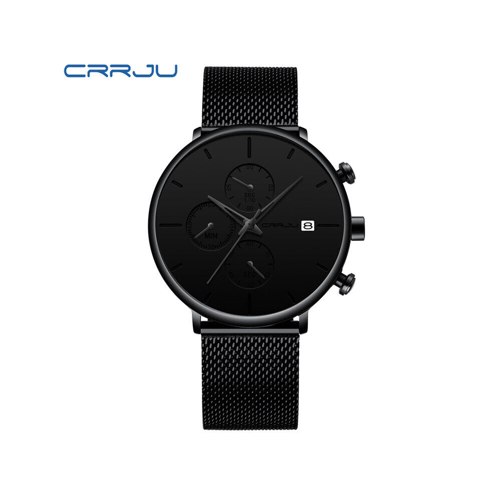 Men Watch Watches Sport Military Top Steel Strap Wristwatch Relogio Masculino montre homme