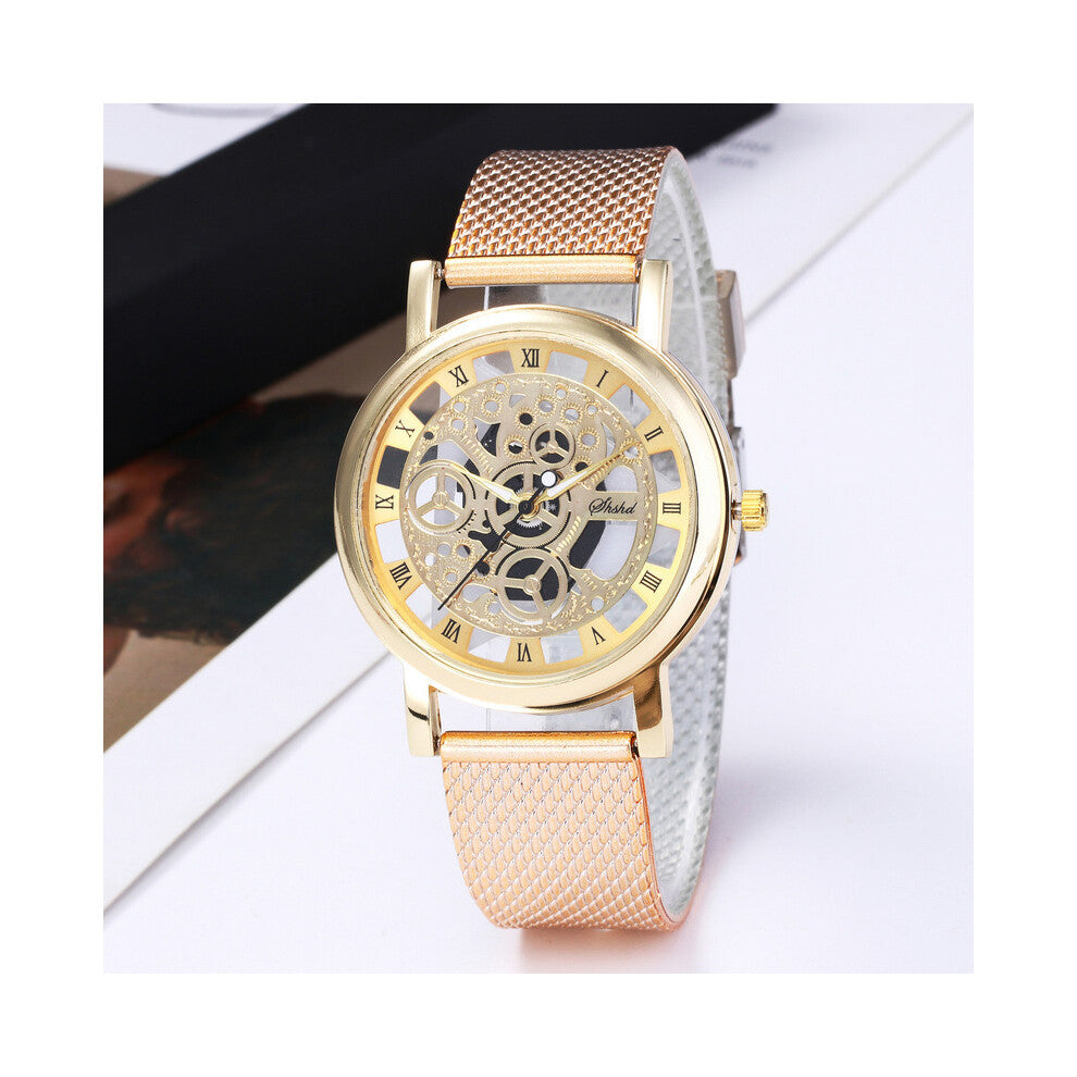 Fashionable Casual Men's Watch Hollow Out Strap Watch Not Mechanical Expression Couple Table Model Undertakes To Men and Women