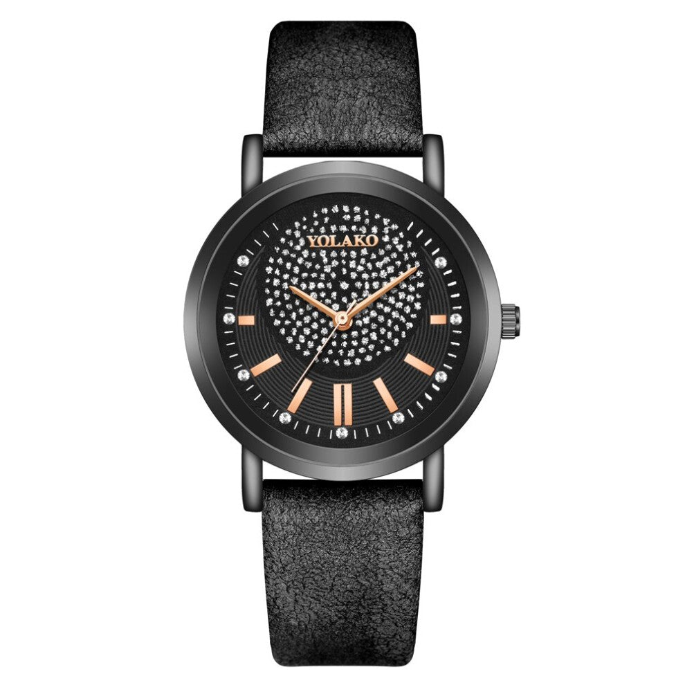 Women Watches Rhinestone Leather Belt Watch Clocks Relogio Feminino Casual Women Wristwatches Lady Jewelry Watch