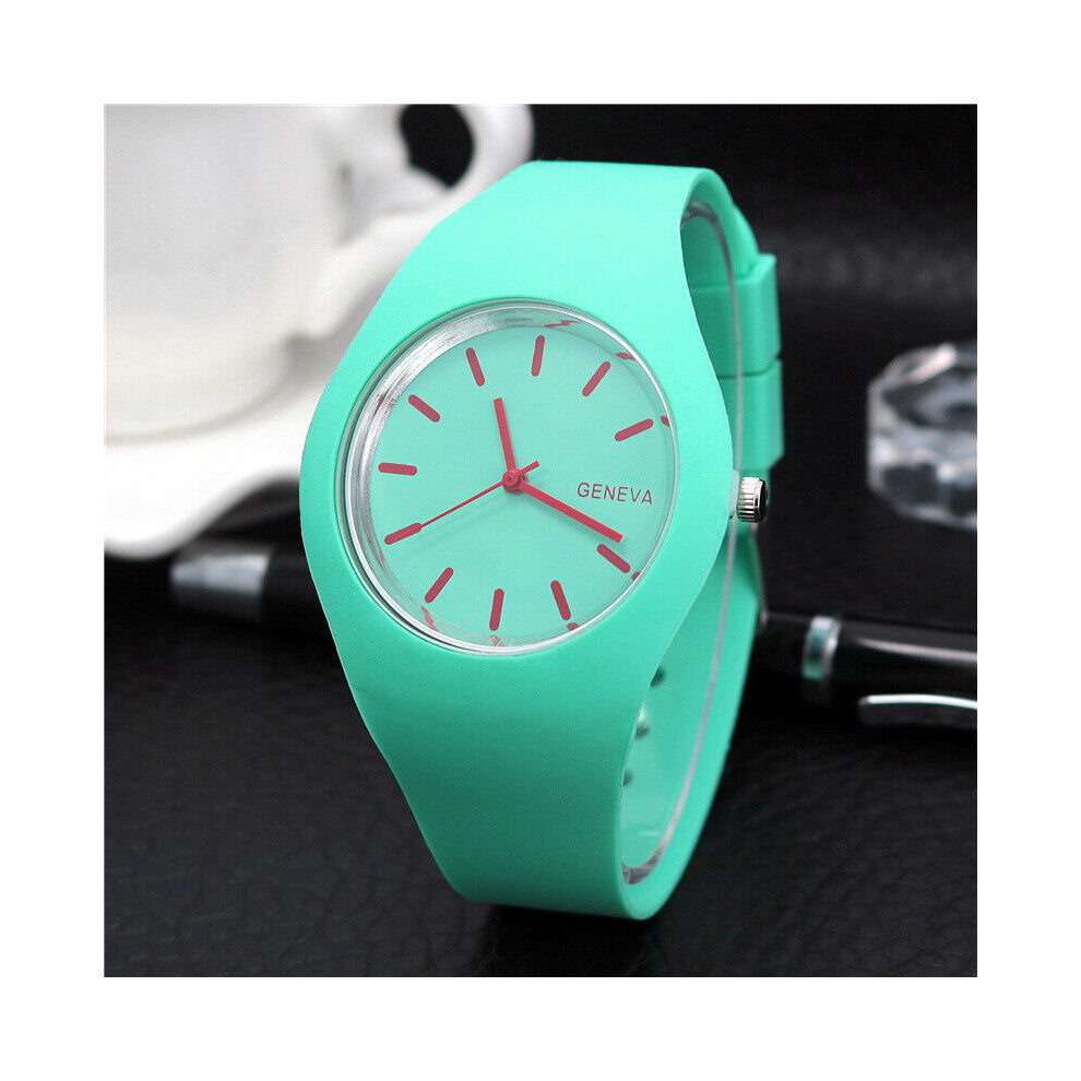 Classic Silicone Women Watch wrist watch Silicone Rubber casual dress Girl Relogio masculino clock
