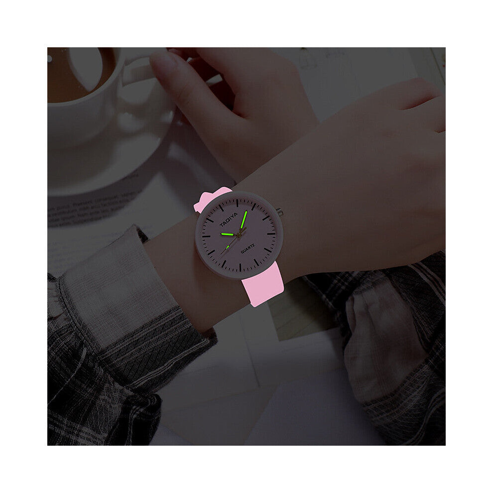 Luminous Watches Women Casual Woman Silicone Clock Ladies Waterproof Wristwatch Clock Montre Femme