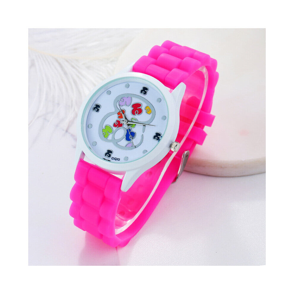 Ladies Watch Sport Candy Silicone Strap Men Watches Cartoon Quartz Wristwatches For Women Relogio Masculino