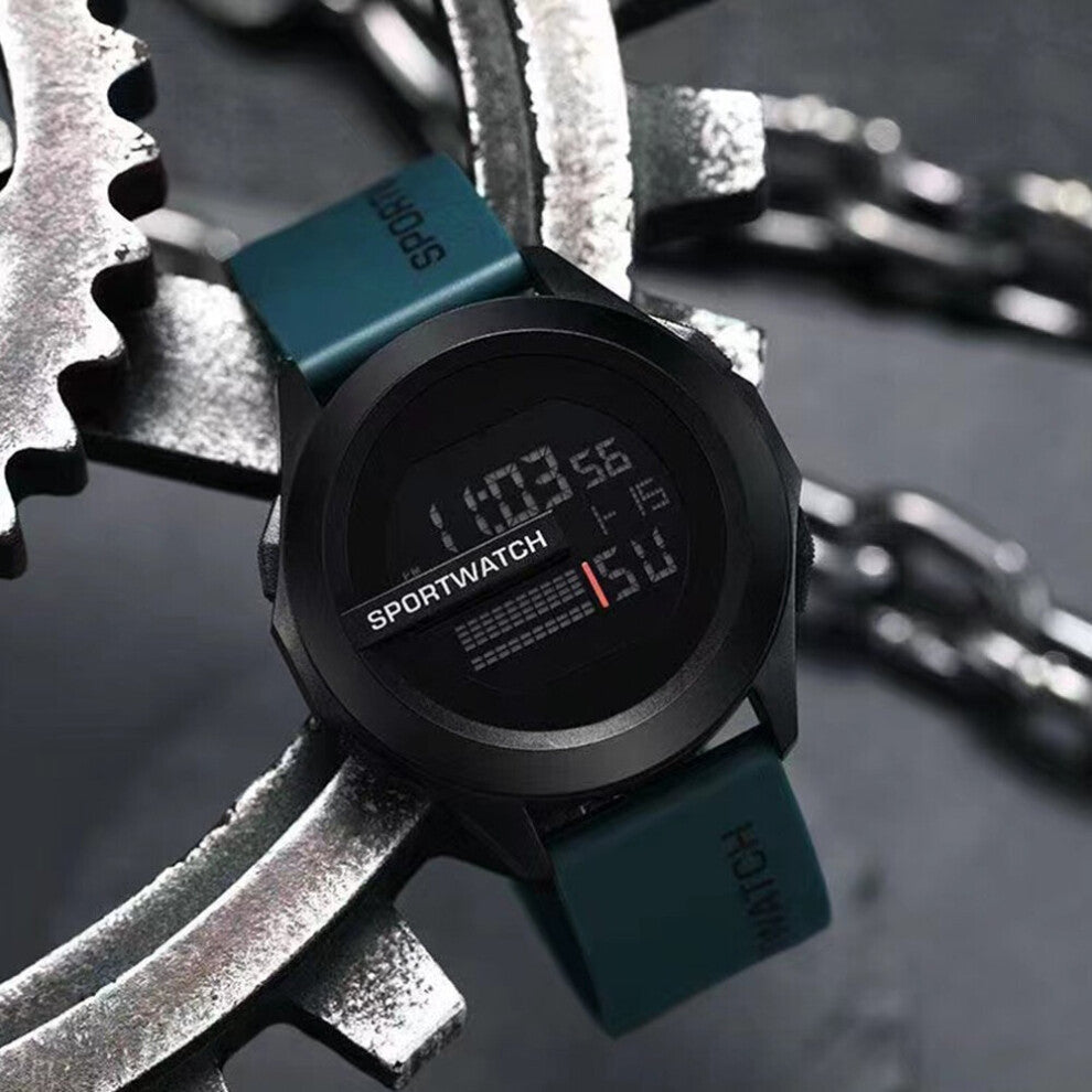 Men Sport LED Watches Top Men Digital Clock Multi-Functional Rubber Man Fitnes Athlete Timekeeping Electronic Watch