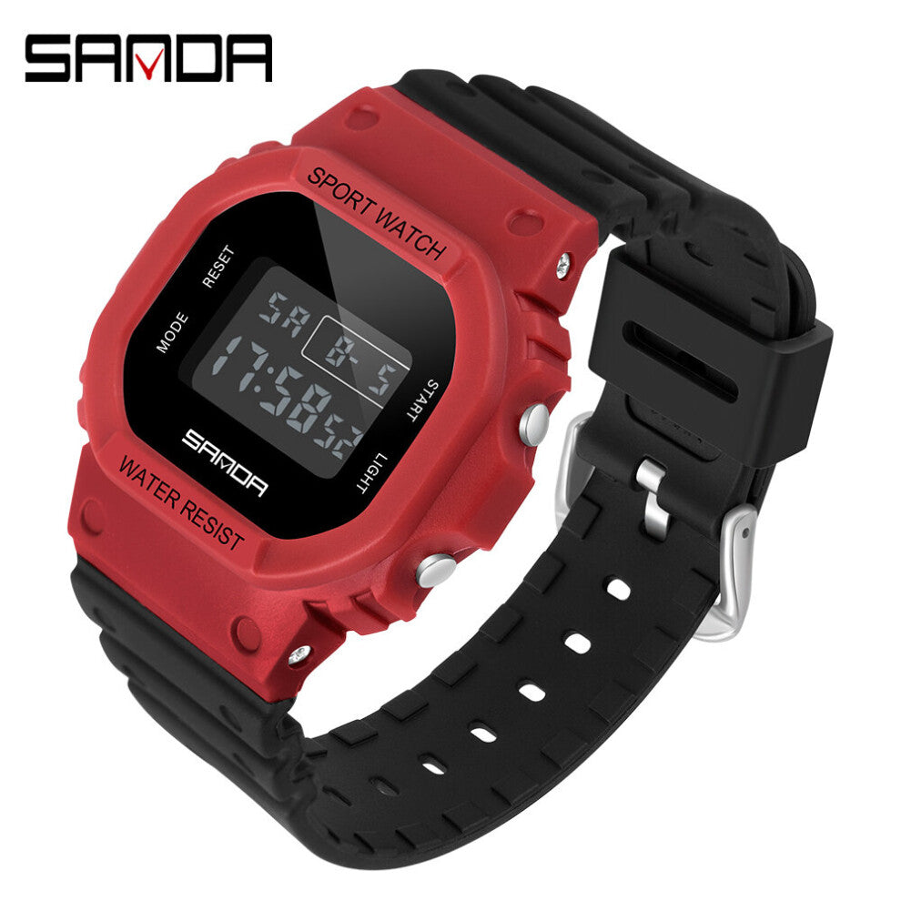 Sanda Men Women's Watches Outdoor Waterproof Led Digital Watch For Female Clock Ladies Sport Wristwatch Relogio Feminino