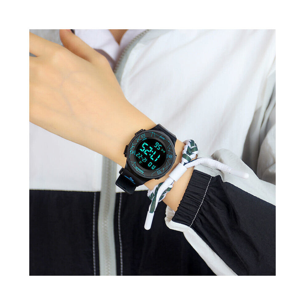 Digital Watches for Women Men Kids Luminous Waterproof Sports Watch Womens Mens LED Alarm Clock Electronic Watch