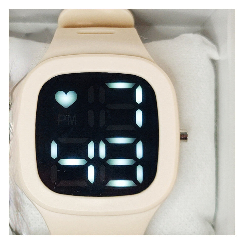 Sports Waterproof Luminous LED Electronic Watch for Women and Men ChildrenStudent Watch Silicone Strap Wrist Watches