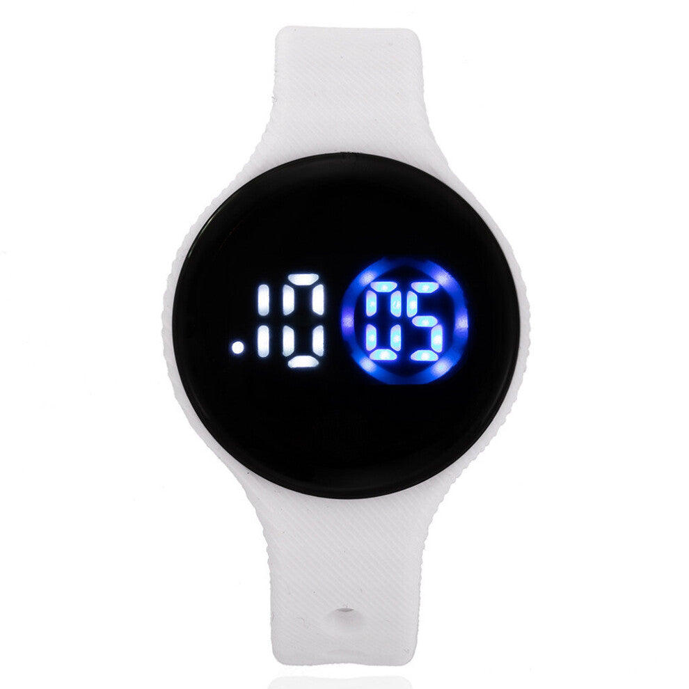 LED Digital Display, High-quality Silicone Strap, Electronic Couple Watches, Sports Waterproof Men's Women's Watches Relojes