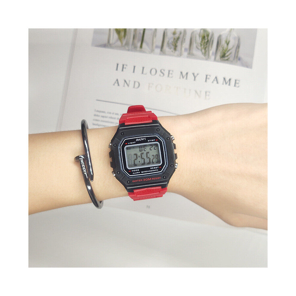 Green Military Electronic Digital Men Women Watches Top LED Digital Display Anti-drop Waterproof Reloj Digital Hombre