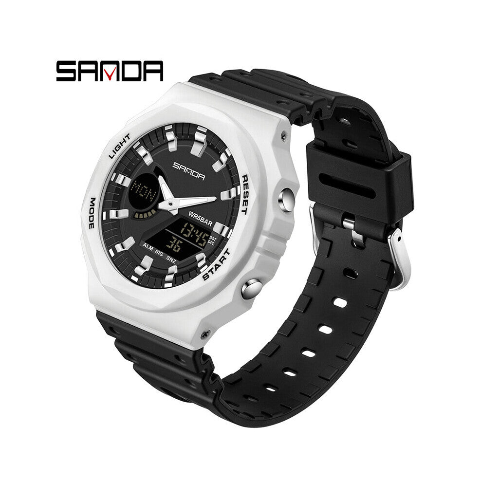 Womens Quartz Watches LED Analog Digital Sport Waterproof Wristwatch Women G Style Shock Clock Girl Gift Watch