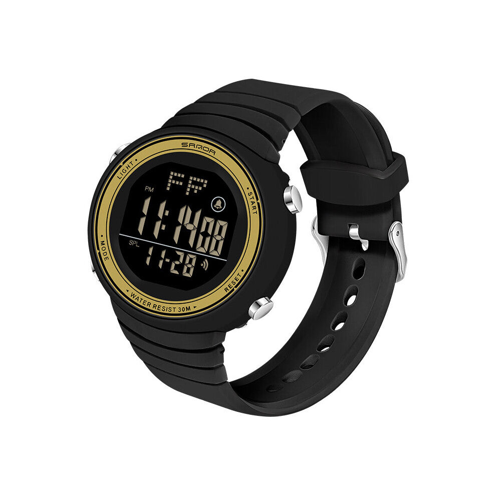 Women Digital LED Sports Watch Multifunctional Waterproof Ladies Pink Wrist-Watch Fit Girl Holiday Gift Watches