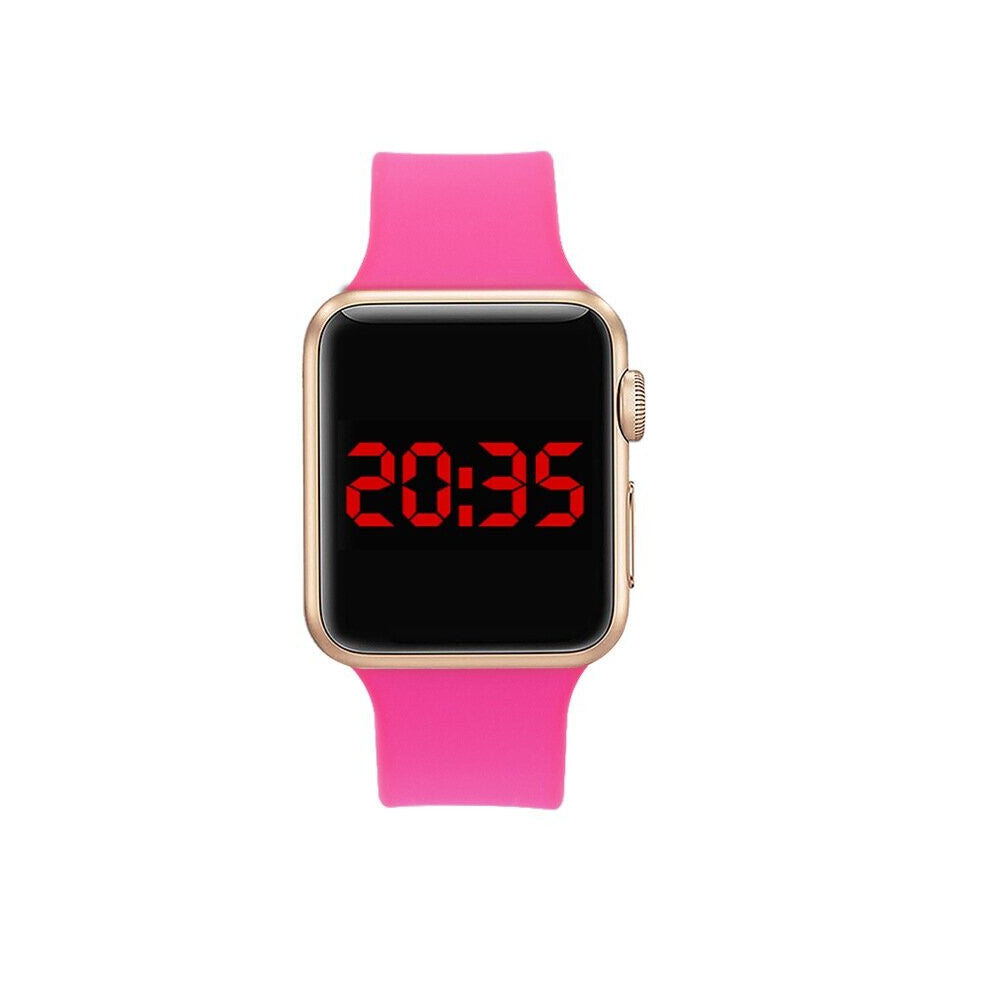 LED Digital Watch For Women Waterproof Sports Men's Watches Silicone Bracelet Wristwatch Electronic Clock Saat Horloges Vrouwen