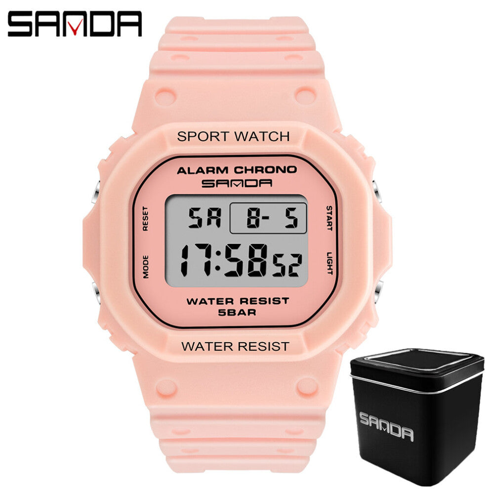 Multifunctional Outdoor Sports Women Watch Creative Women's Watches Luminous Calendar Waterproof Clock