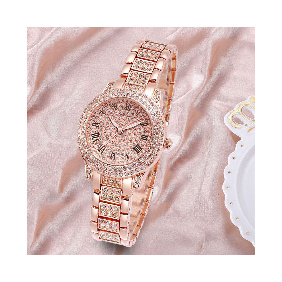 Women Watches Diamond Ladies Wrist Watches Hip-hop Style Watch Rhinestone Women's Bracelet Watches Female Relogio Feminino