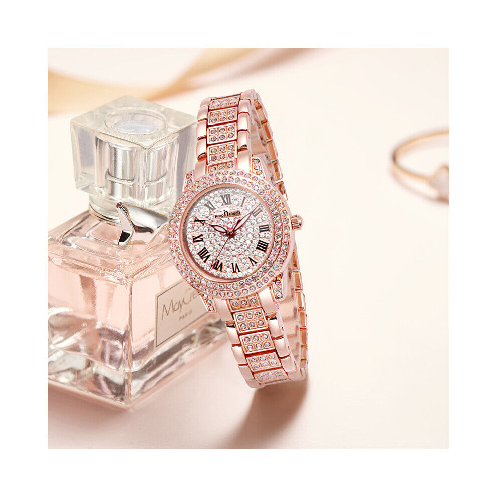 Rose Bracelet Watches For Women Quartz Wristwatches Woman Dress Watches Quartz Clock High