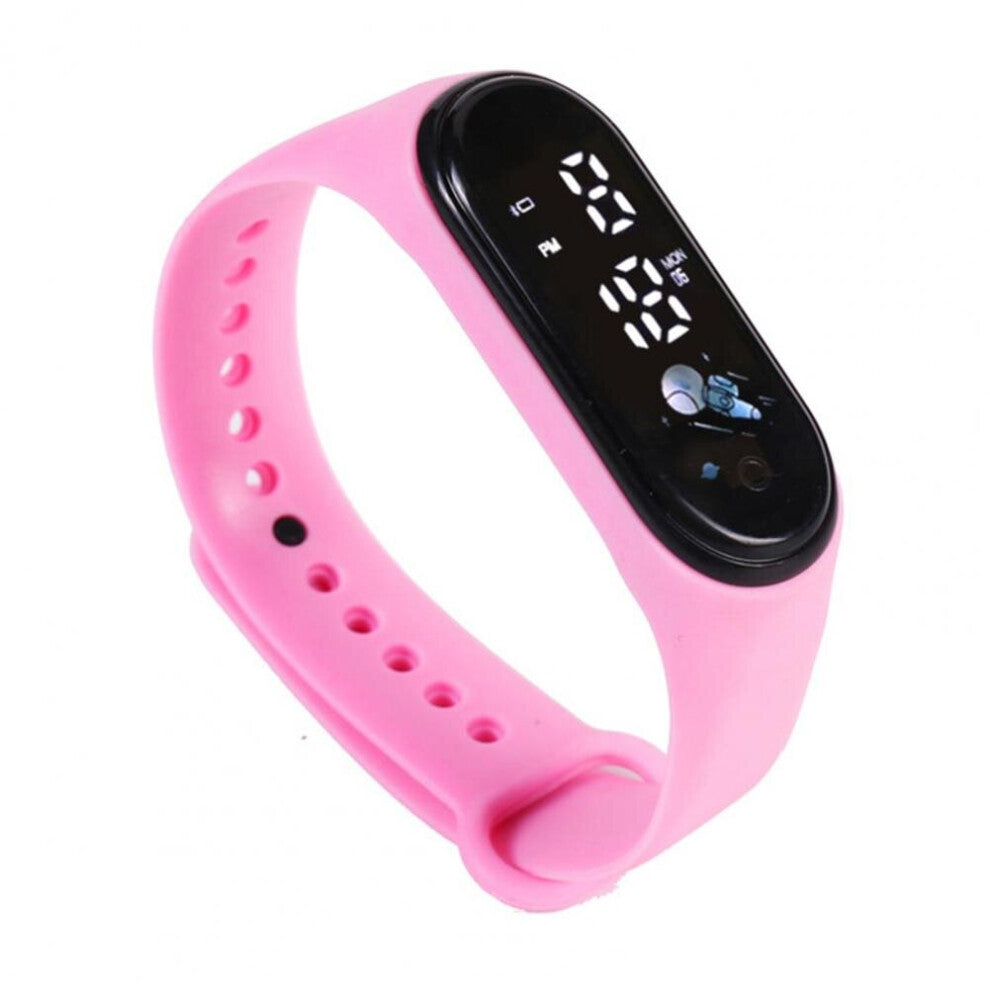 Bracelet Watch Stylish LED Digital Child Wrist Clock Student Watches Waterproof Silicone Kid Electronic Wristwatch Birthday Gift