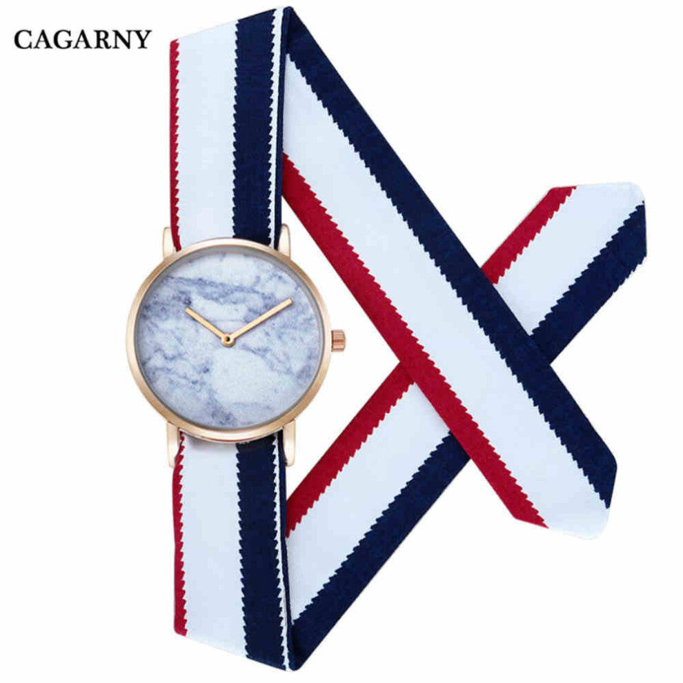 Women Bracelet Watches Fabric Strap Ladies Quartz Watch Students Girls Gift Ultra Thin Wristwatches