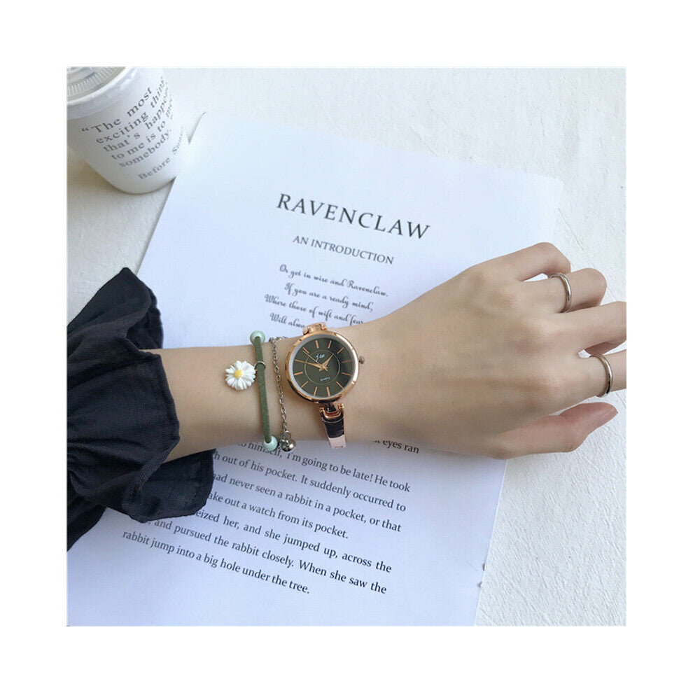 Silver Women Bracelet Watches With Stainless Steel Thin Strap High Ladies Quartz Wristwatches Clock