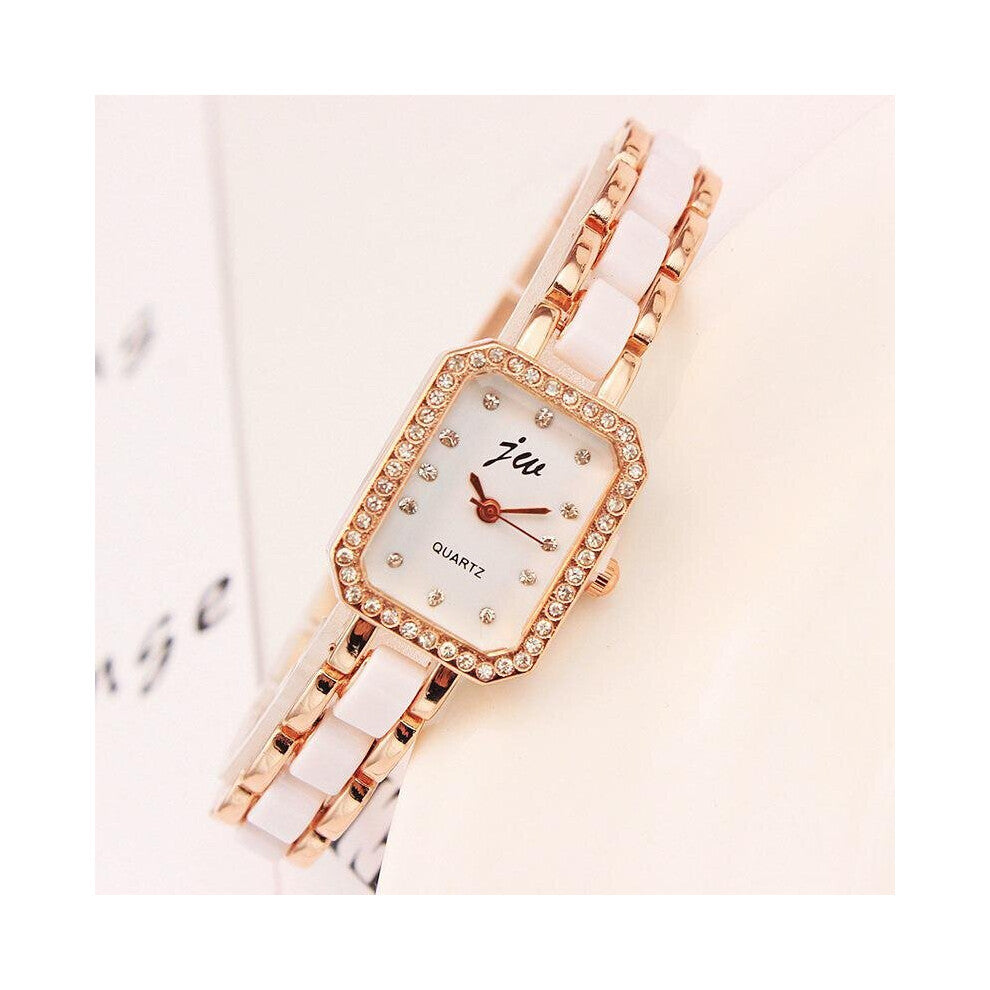 Bracelet Watches Women Stainless Steel Wristwatches Ladies Dress Casual Quartz Clock Montre Femme