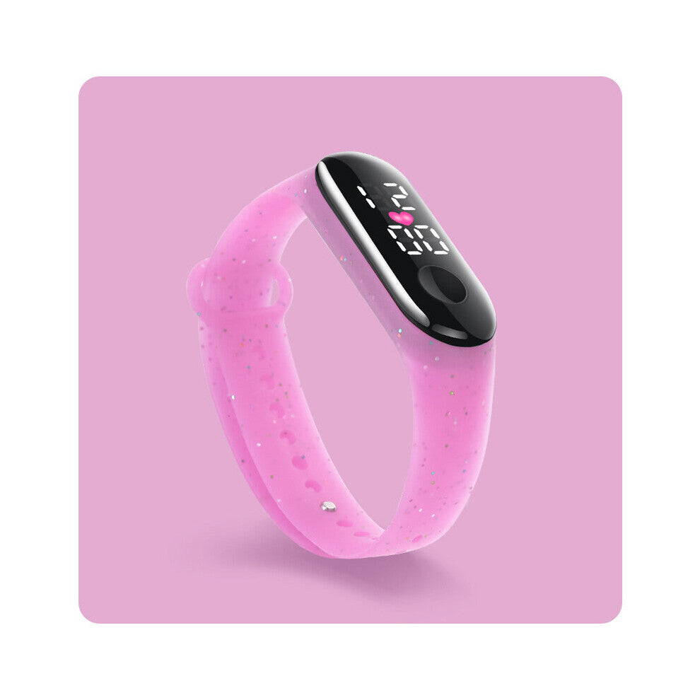 Women's Watches Wristwatch Fitness Pink Silicone Wristband Sports Watch For Woman Relogio Feminino Digital