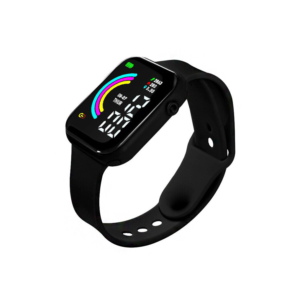 LED Digital Watches Student Small Square Watch Waterproof Sports Watch for Men and Women Electronic Wrist Watches