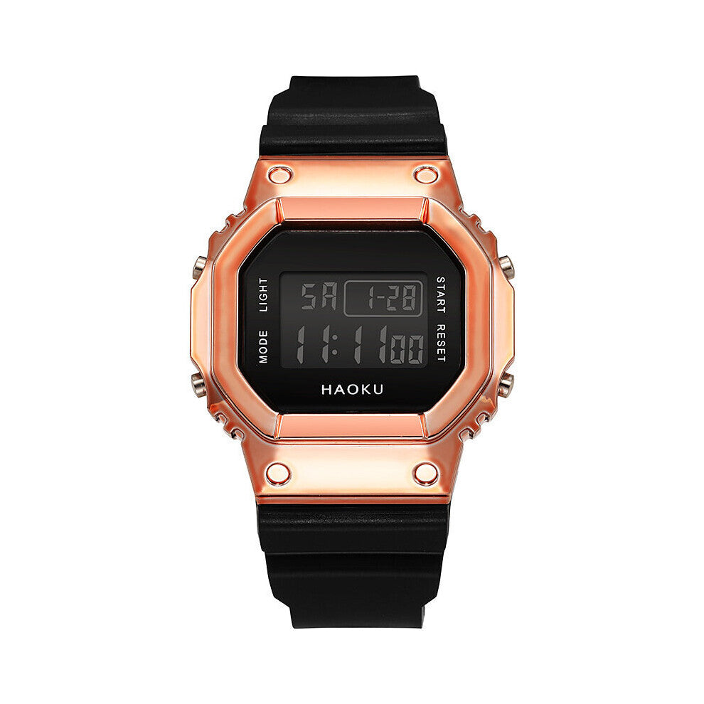 Square Luminous Life Waterproof Electronic Watches for Men Women Multi-function Students Sports Watch Wristwatch relojs