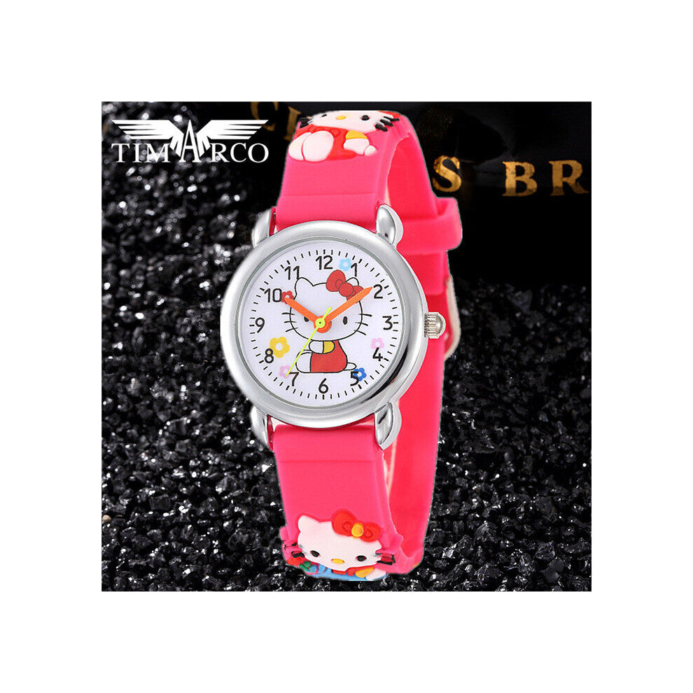 Kid Cartoon Silicone Strap Watches Enfants Girls Clock Women Children Boy Baby Nylon Saats Relogio Infantil