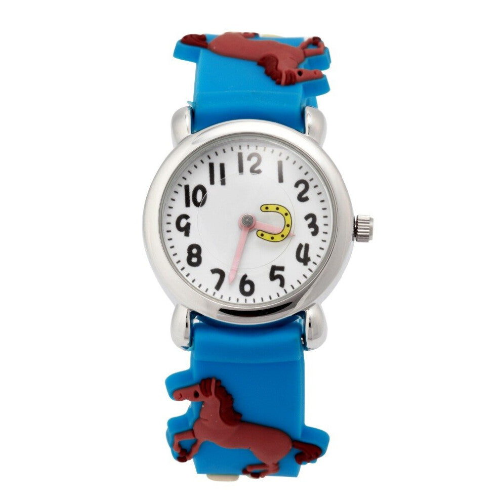 Kids Watch 3D Cartoon Watches Horse Children Watches Digital watch Montre Enfant Relojes para ninos