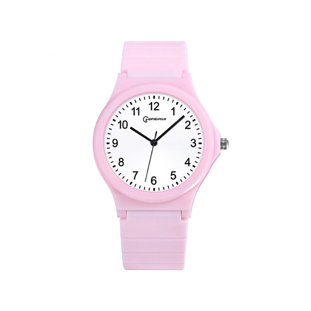 Children Quartz Watches Student Clock Young Men Women Electronic Wristwatch Girl Boy Rubber Hour Kids Gift Wotch