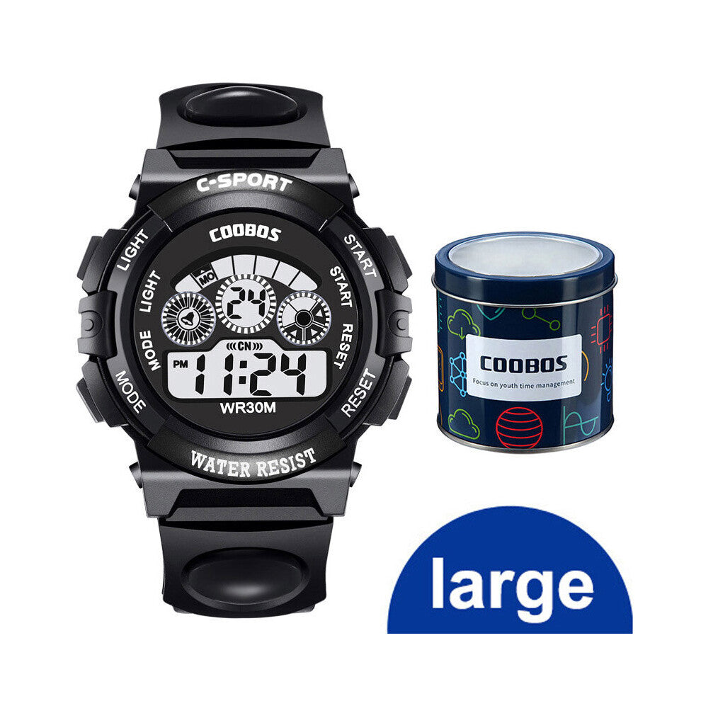 Sky Crystal Strap Boys Watches Kids Sport Waterproof Digital Watch Girl Colorful Led Children Gift Clock Reloj Infantil