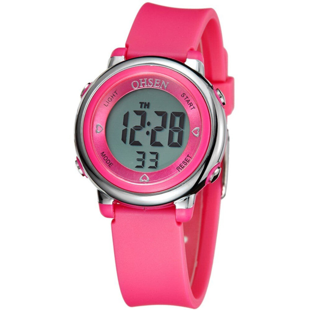 Children Boys Girls Swimming Sports Digital Wrist Watch Waterproof Dress watch for Children kids clock sport watches