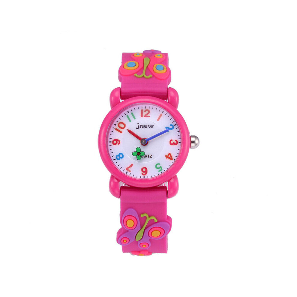 Eco-Friendly Solft Silicone Bracelet Children Watches for Girls Boys Sport Kids Wristwatch Quartz Child Clock Student Watch