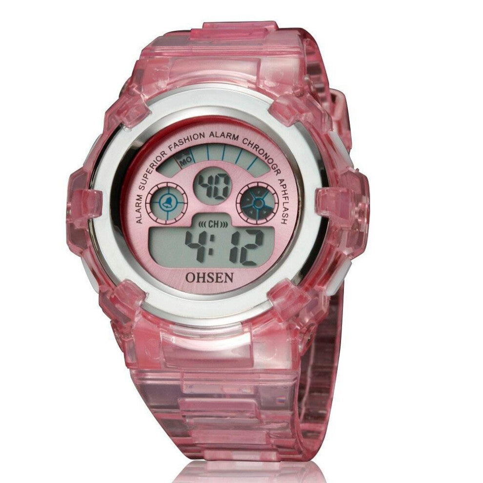 Personality Children's Sport Digital Watches 50M Waterproof Silicone Electronic Wristwatch Kids Watch For Boys Girls
