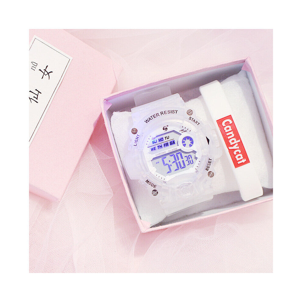 Watches male and female students electronic sports trends children unicorn girls Tiktok waterproof luminous