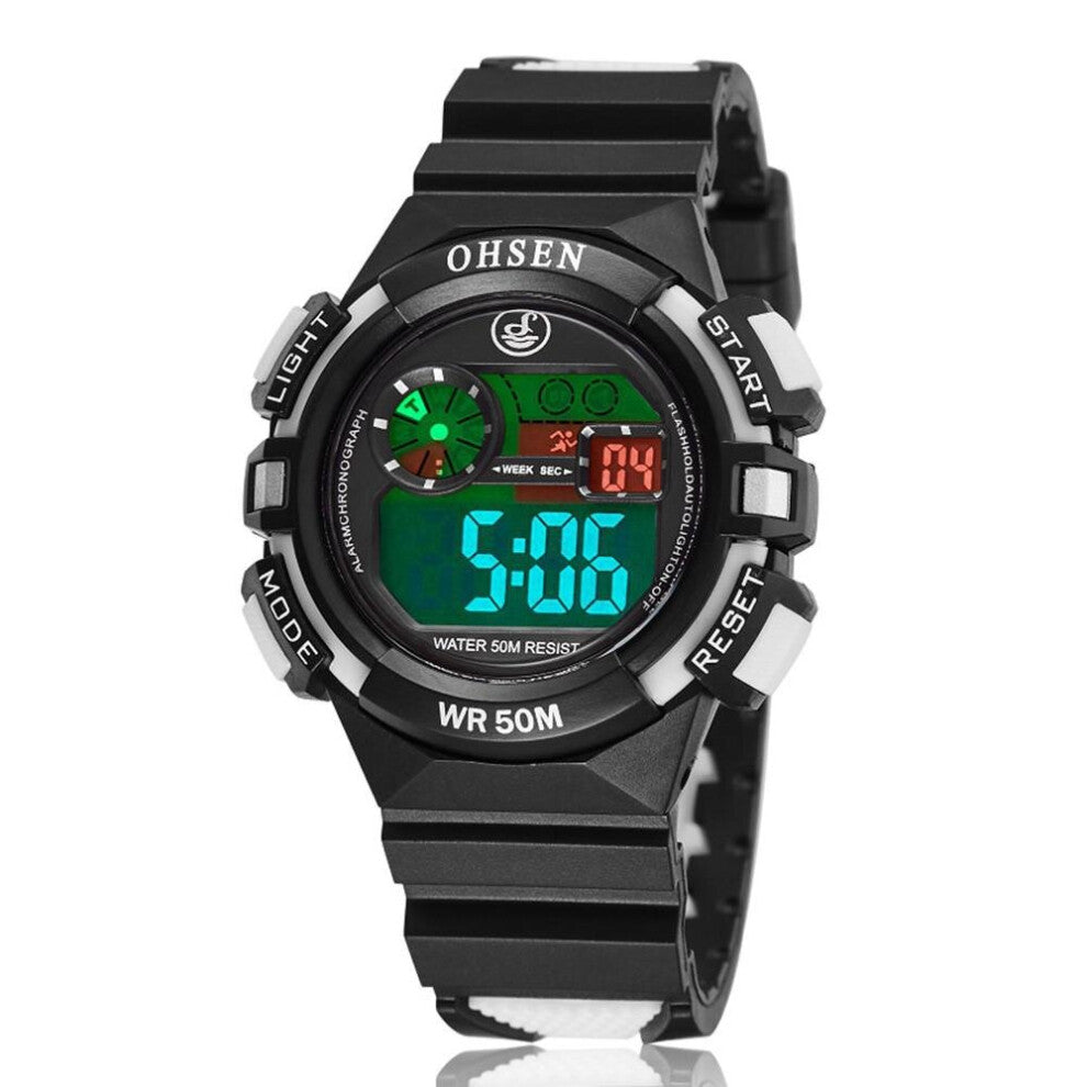 Children Digital Watches Waterproof Multi-function Electronic Boys Girls Military Sport Watches For Kids