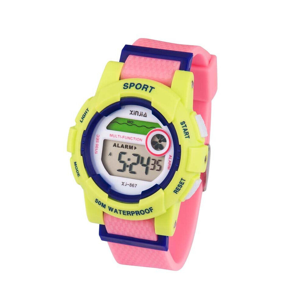 UTHAI CE14 Luminous Children Watch Sport Kids Watches Waterproof LED Digital Watch For Children Girl Boys Wristwatch Multicolor