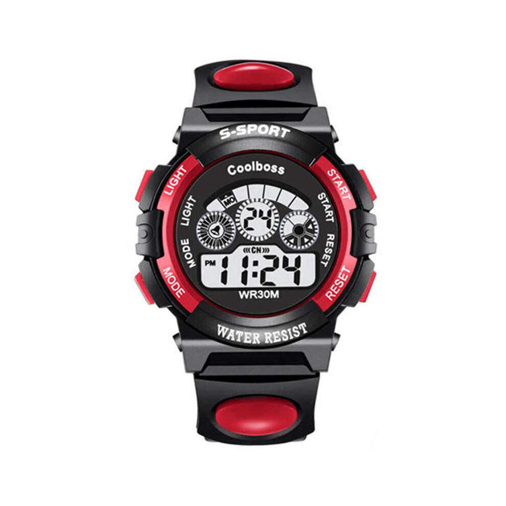 Military Alarm Clock Kid Electronic Watch Multifunction Children's Watches Child Sport Boy Girl Gift LED Digital Automatic Date