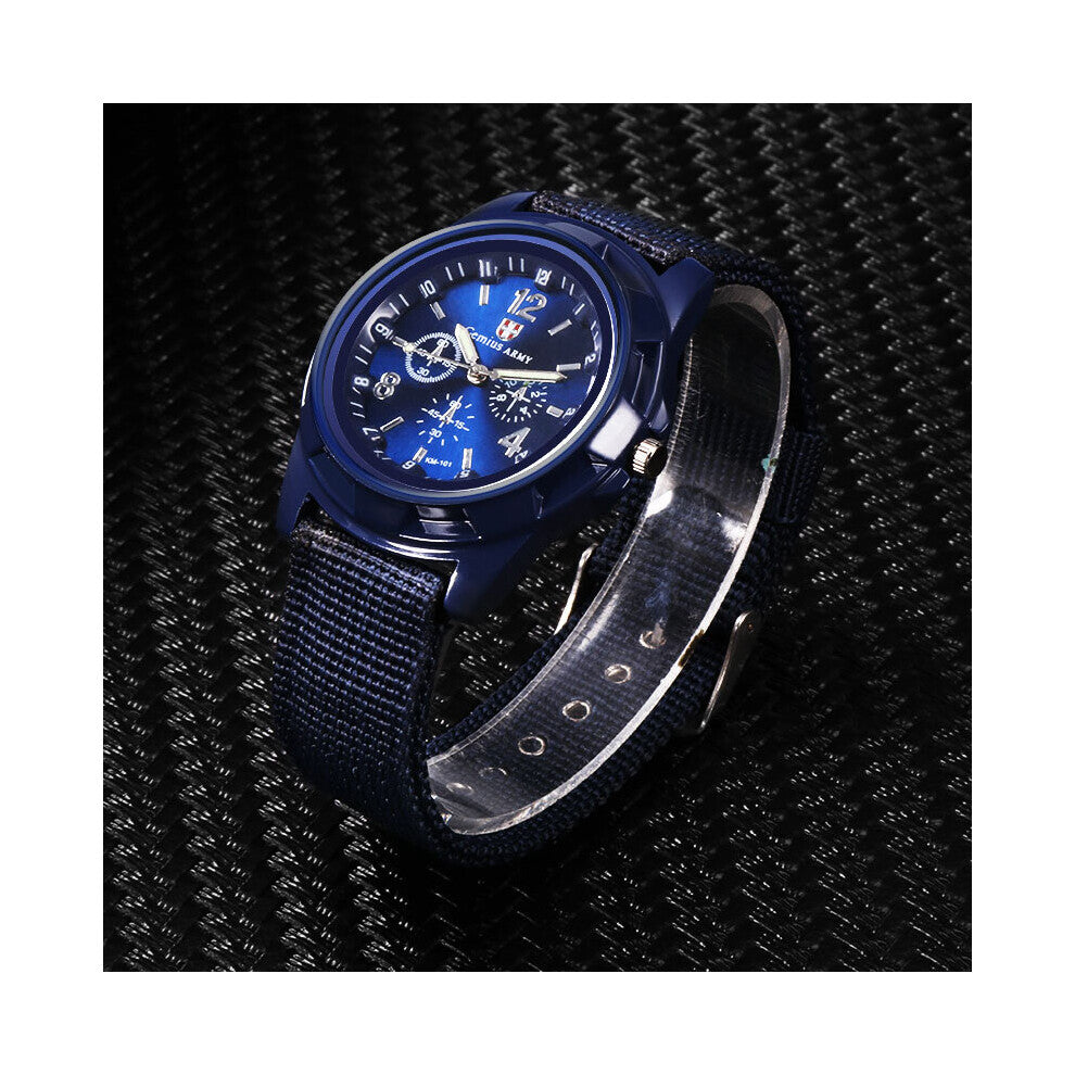 Nylon Band Military Watch Men Watches Gemius Army Wrist Watch Quartz Men Sports Watches Relojes Para Hombre Relogio Masculino