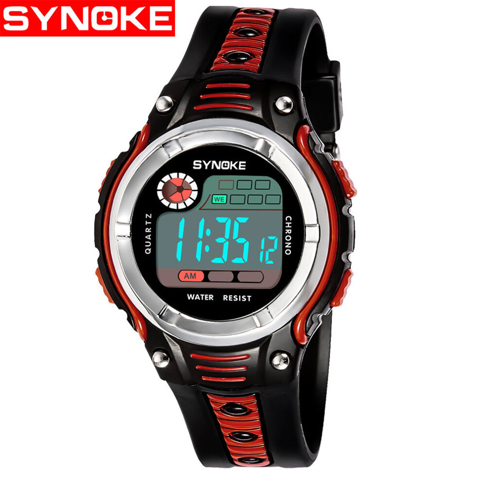 Children Watches For Girls Boys Sports Watch Waterproof LED Digital Wristwatch Student Clock Kids Sport Watch Gift Montre Enfant