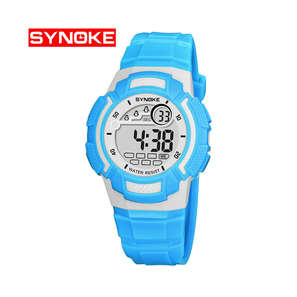 Children's Electronic Watch Waterproof Luminous Multifunction Student Digital Sport Watches For Kids Alarm Clock montre enfant