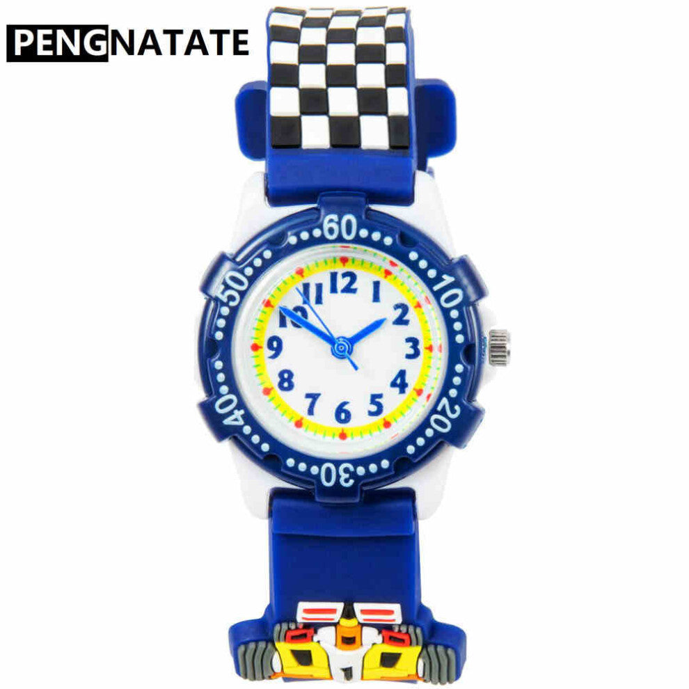 Children Watches 3D Football Bracelet Cartoon Wristwatches Students Boys Girl Gift Kids Silicone Quartz Watch