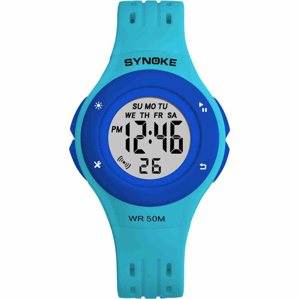 Kids Watch LED Sport Style Children Watches Boy Girl Digital Watch 5Bar Waterproof Watch montre enfant 1455