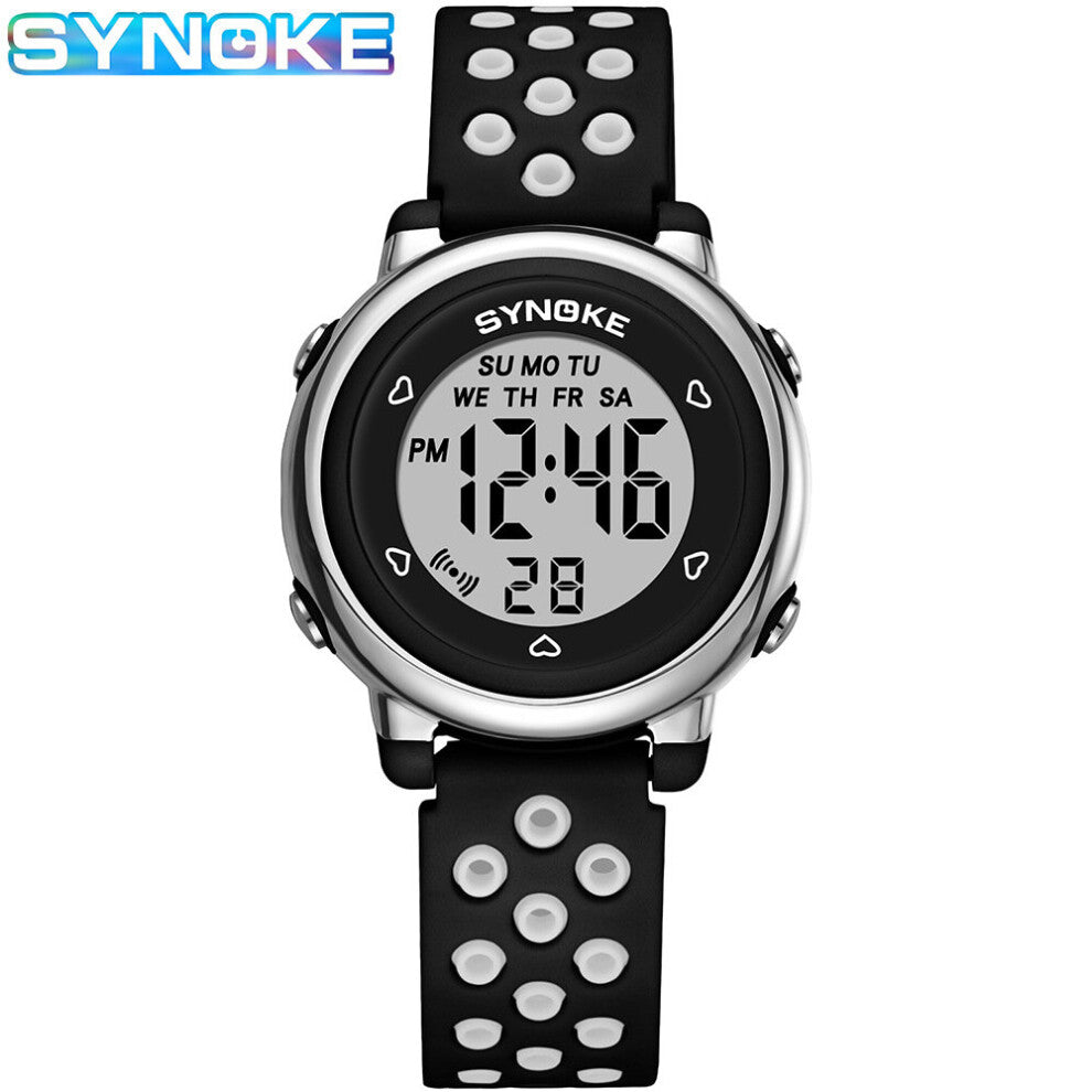 Sellers Products Watche for Children Digital Addiesdive Waterproof Wrist Watches Two-tone Strap Colorful