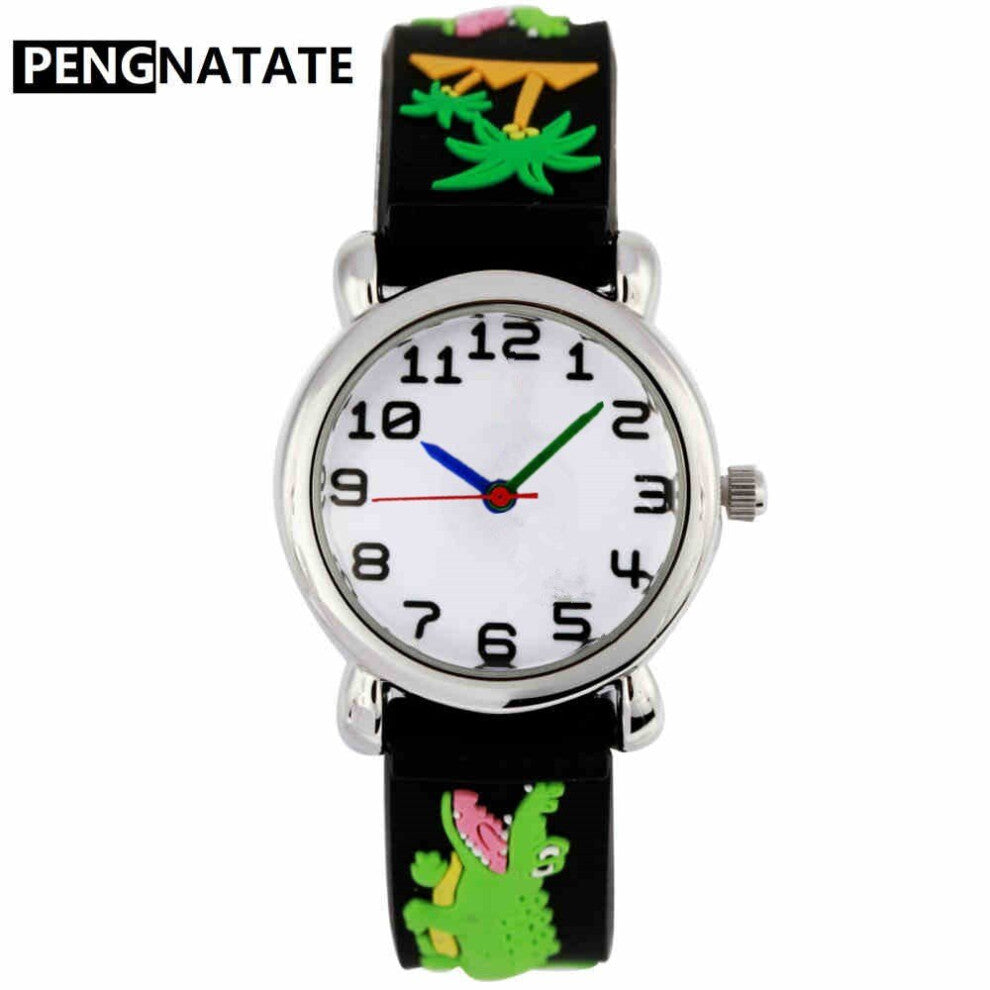 Watches For Boys And Girls Strap Children Cartoon Watch Silicone Bracelet Quartz Wristwatch Kids Hours