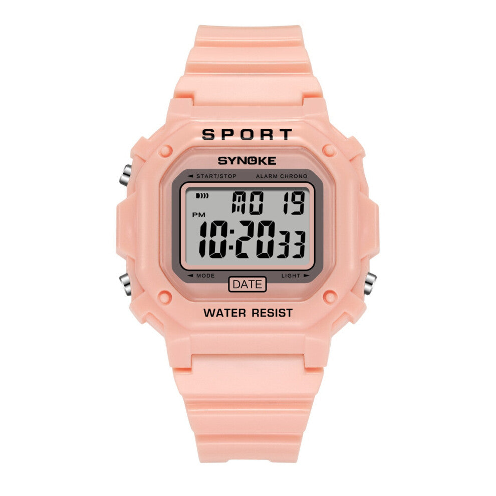 Led Digital Watch Silicone Strap Watch Vintage Sports Candy Watches Men Electronic Wrist Band Clock Square Women Watches