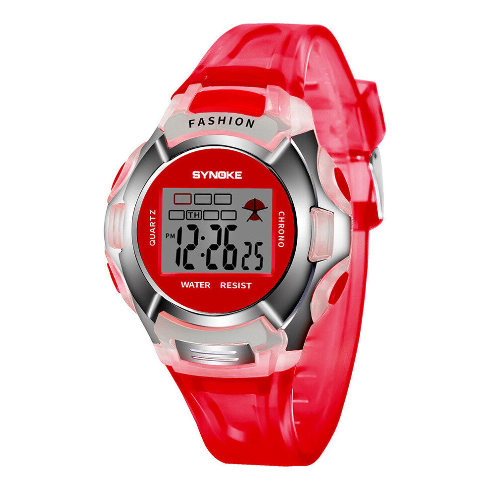 Children Boys Student Waterproof Sports Watch LED Digital Date Wristwatch Watches for 10 Year Old Girls